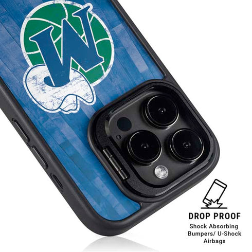 NBA Dallas Mavericks Hardwood Classics iPhone 14 Pro Kickstand Case